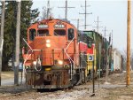 A southbound Y&S trash train